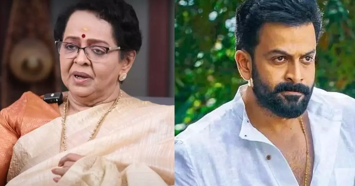 താര സംഘടനയായ അമ്മയുടെ തലപ്പത്ത് പൃഥ്വിരാജ് വരുന്നതിനോട് താൻ എതിരാണെന്ന് മല്ലിക സുകുമാരൻ