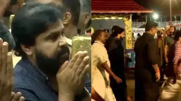 Dileep in sabarimala