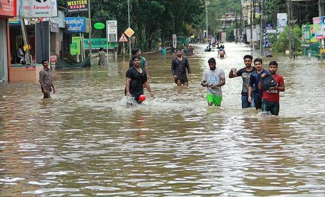 കനത്ത മഴ; കേരളത്തിന് പ്രളയ മുന്നറിയിപ്പ്