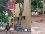 തലശ്ശേരി ബ്രണ്ണന്‍ കോളേജില്‍ വീണ്ടും എസ്‌എഫ്‌ഐ അക്രമം;എബിവിപി സ്ഥാപിച്ച കൊടിമരം എസ്‌എഫ്‌ഐക്കാര്‍ തകര്‍ത്തു