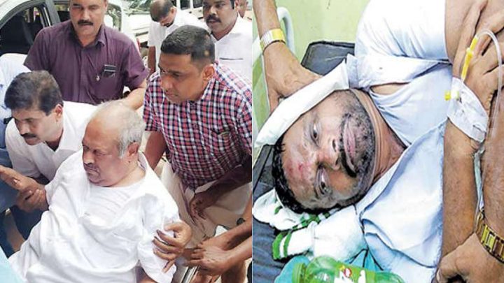 കേരള വ്യാപാരി വ്യവസായി ഏകോപനസമിതി സംസ്ഥാന പ്രസിഡന്റിനെയും  കോഴിക്കോട് ജില്ലാ ജനറൽ സെക്രട്ടറിയേയും വാഹനം തടഞ്ഞ് ആക്രമിച്ചു