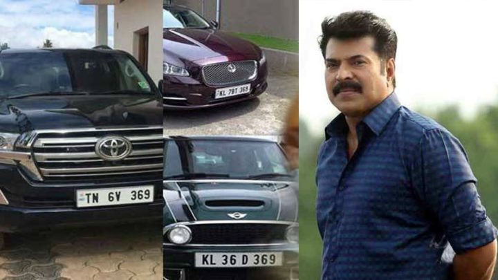 തന്റെ പുതിയ കാരവാന് ഇഷ്ട നമ്പര്‍ 369 സ്വന്തമാക്കി  നടന്‍ മമ്മൂട്ടി