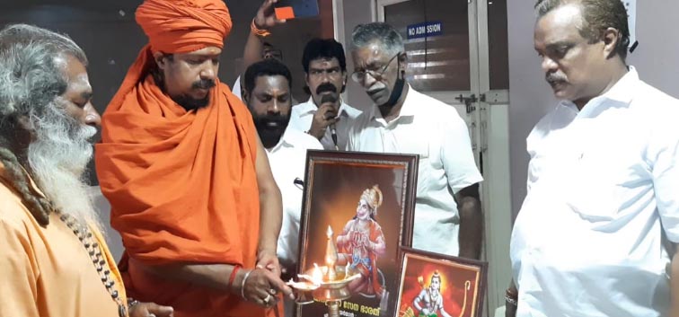മലയാള ഭാഷാ പിതാവ് തുഞ്ചത്ത് രാമാനുജൻ എഴുത്തച്ഛൻ സ്മാരകവും പ്രതിഷ്ഠയും സ്ഥാപിക്കണം  ഹനുമാൻ സേവാ ഭാരത്