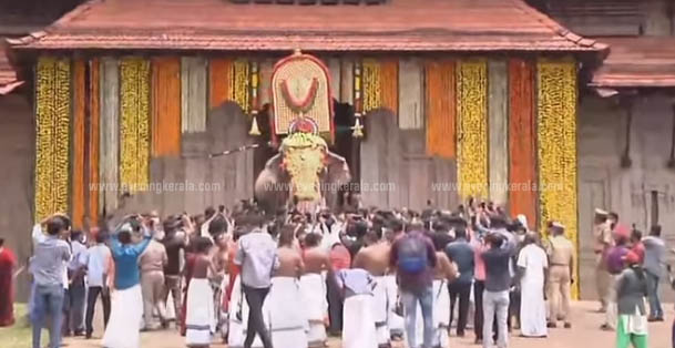 പൂരത്തിനൊരുങ്ങി തൃശ്ശൂര്‍; പാറമേക്കാവിലും തിരുവമ്പാടിയിലും കൊടിയേറി