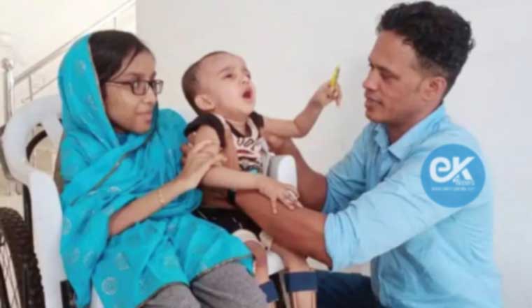 സ്‌പൈനൽ മസ്‌കുലർ അട്രോഫി ബാധിച്ച ഒന്നരവയസുകാരൻ മുഹമ്മദിന് ലഭിച്ചത് 46.78 കോടി രൂപ