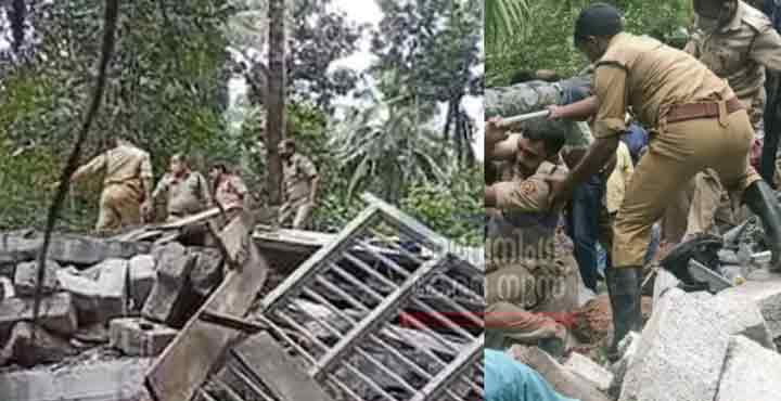 കോഴിക്കോട്ട് നിര്‍മാണത്തിലിരുന്ന വീട് തകര്‍ന്നു; ഒന്‍പത് തൊഴിലാളികളെ രക്ഷപ്പെടുത്തി