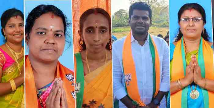 ബിജെപിയ്‌ക്ക്  ഭരണം കിട്ടിയ എട്ട് പഞ്ചായത്തുകളിൽ ഏഴിടത്തും വനിതാ സാരഥികൾ; കന്യാകുമാരിയെ നയിക്കാൻ ഒരുങ്ങി സ്ത്രീരത്നങ്ങൾ