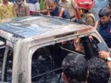 കോഴിക്കോട്ട് കാറിന് തീപ്പിടിച്ച് ഒരാൾക്ക് ദാരുണാന്ത്യം; ഡോർ തുറന്നെങ്കിലും സീറ്റ് ബെൽറ്റ് കുടുങ്ങിയതിനാൽ രക്ഷപ്പെടാനായില്ല